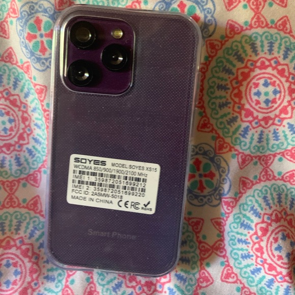 2023 new Soyes xs15 Mi phone smartphone android 8.1 3.0” dual sim standby 3g - Picture 2 of 3